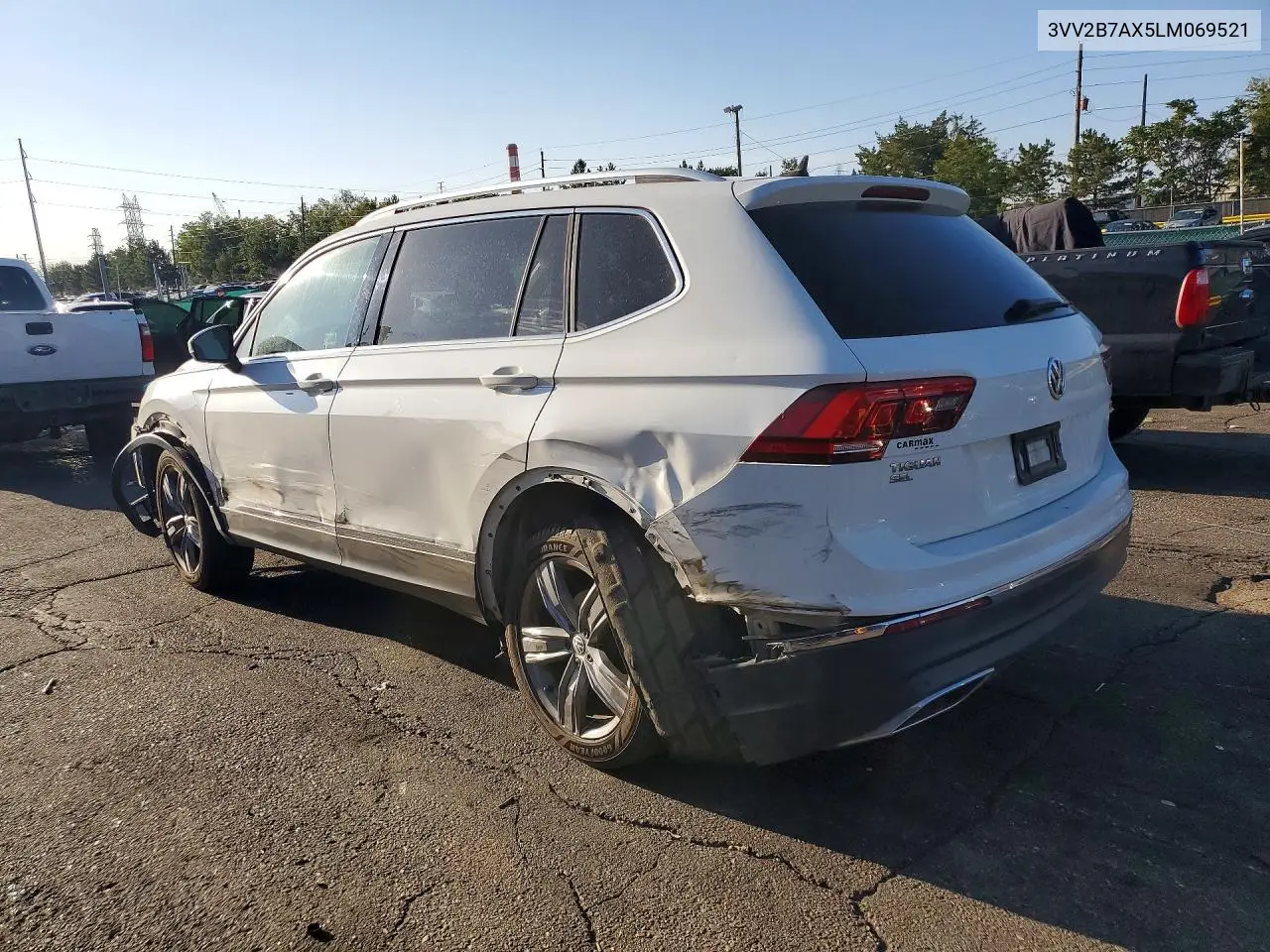 2020 Volkswagen Tiguan Se VIN: 3VV2B7AX5LM069521 Lot: 61777436