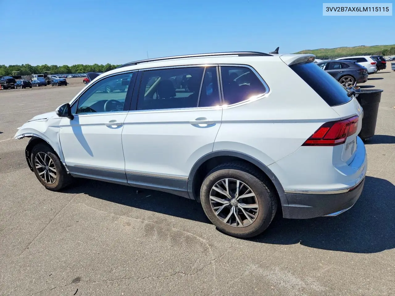 2020 Volkswagen Tiguan Se VIN: 3VV2B7AX6LM115115 Lot: 61885776