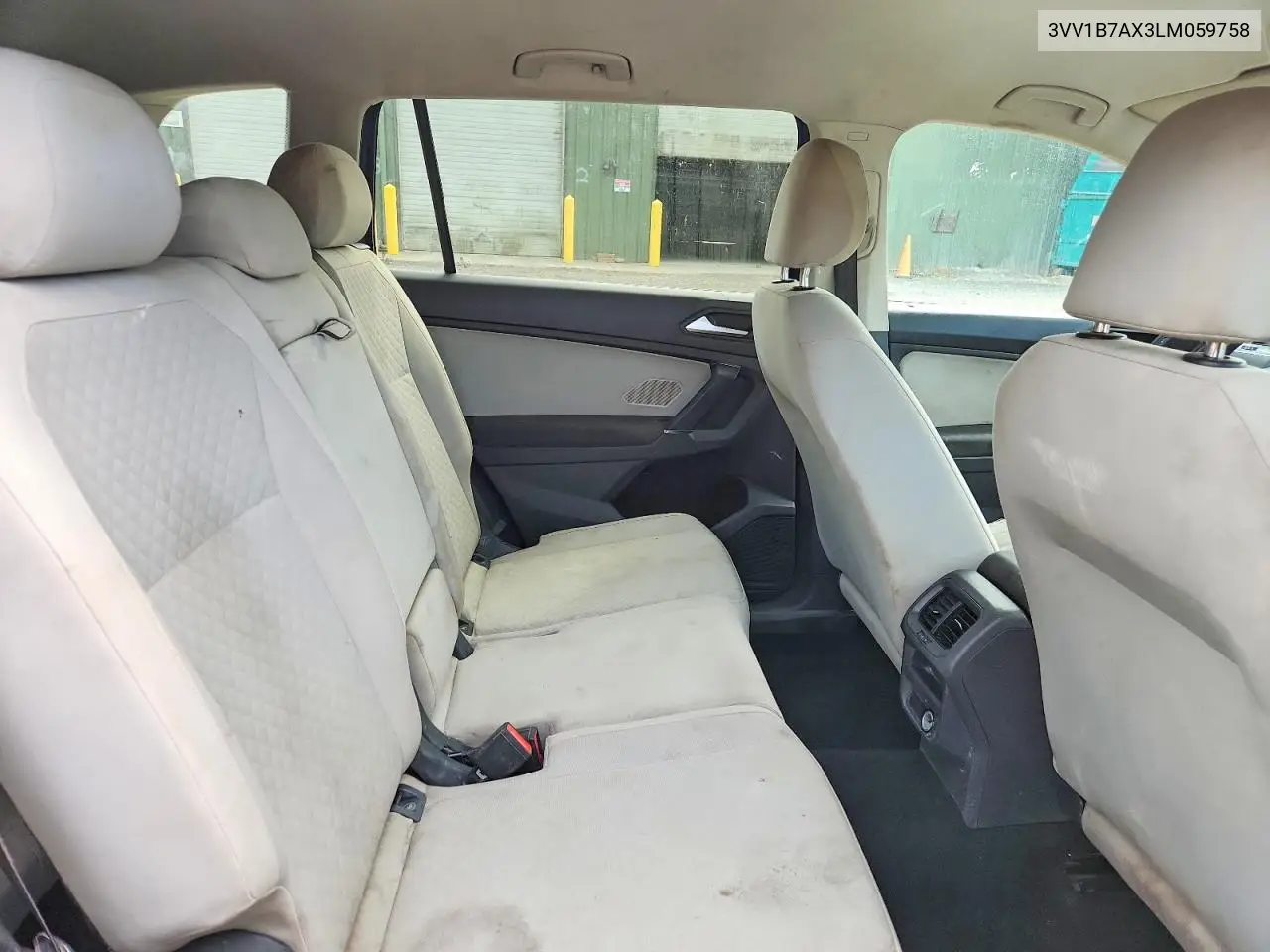 2020 Volkswagen Tiguan S VIN: 3VV1B7AX3LM059758 Lot: 61887466