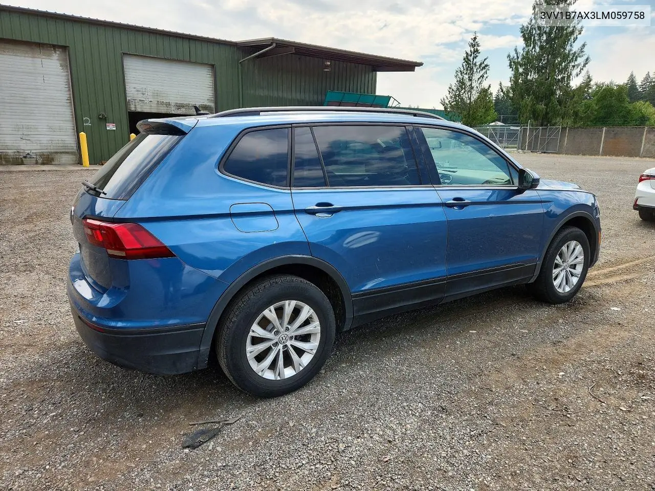 2020 Volkswagen Tiguan S VIN: 3VV1B7AX3LM059758 Lot: 61887466