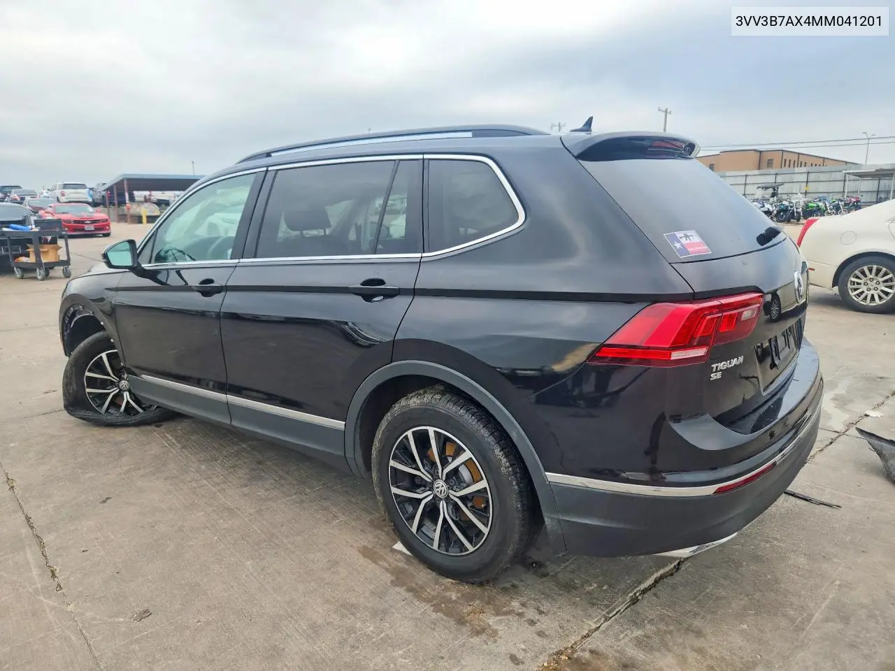 2021 Volkswagen Tiguan Se VIN: 3VV3B7AX4MM041201 Lot: 55835766