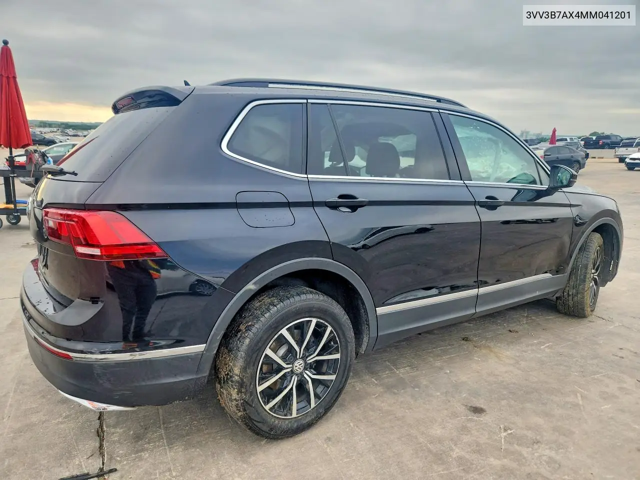 2021 Volkswagen Tiguan Se VIN: 3VV3B7AX4MM041201 Lot: 55835766