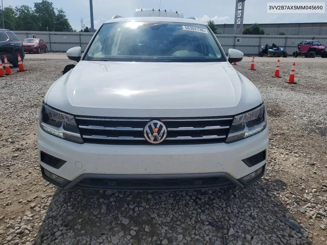 2021 Volkswagen Tiguan Se VIN: 3VV2B7AX5MM045690 Lot: 56302736