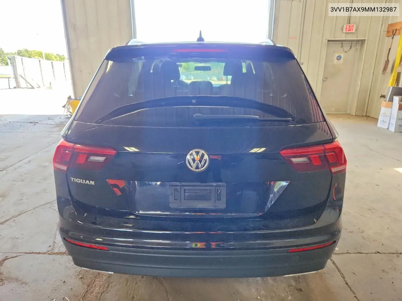 2021 Volkswagen Tiguan S VIN: 3VV1B7AX9MM132987 Lot: 60486116