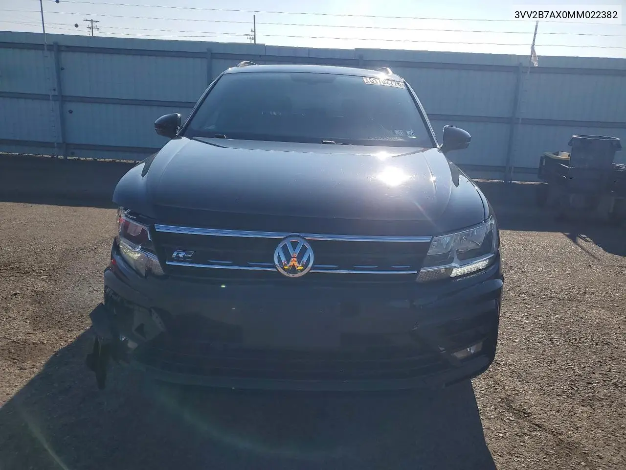 2021 Volkswagen Tiguan Se VIN: 3VV2B7AX0MM022382 Lot: 61702776