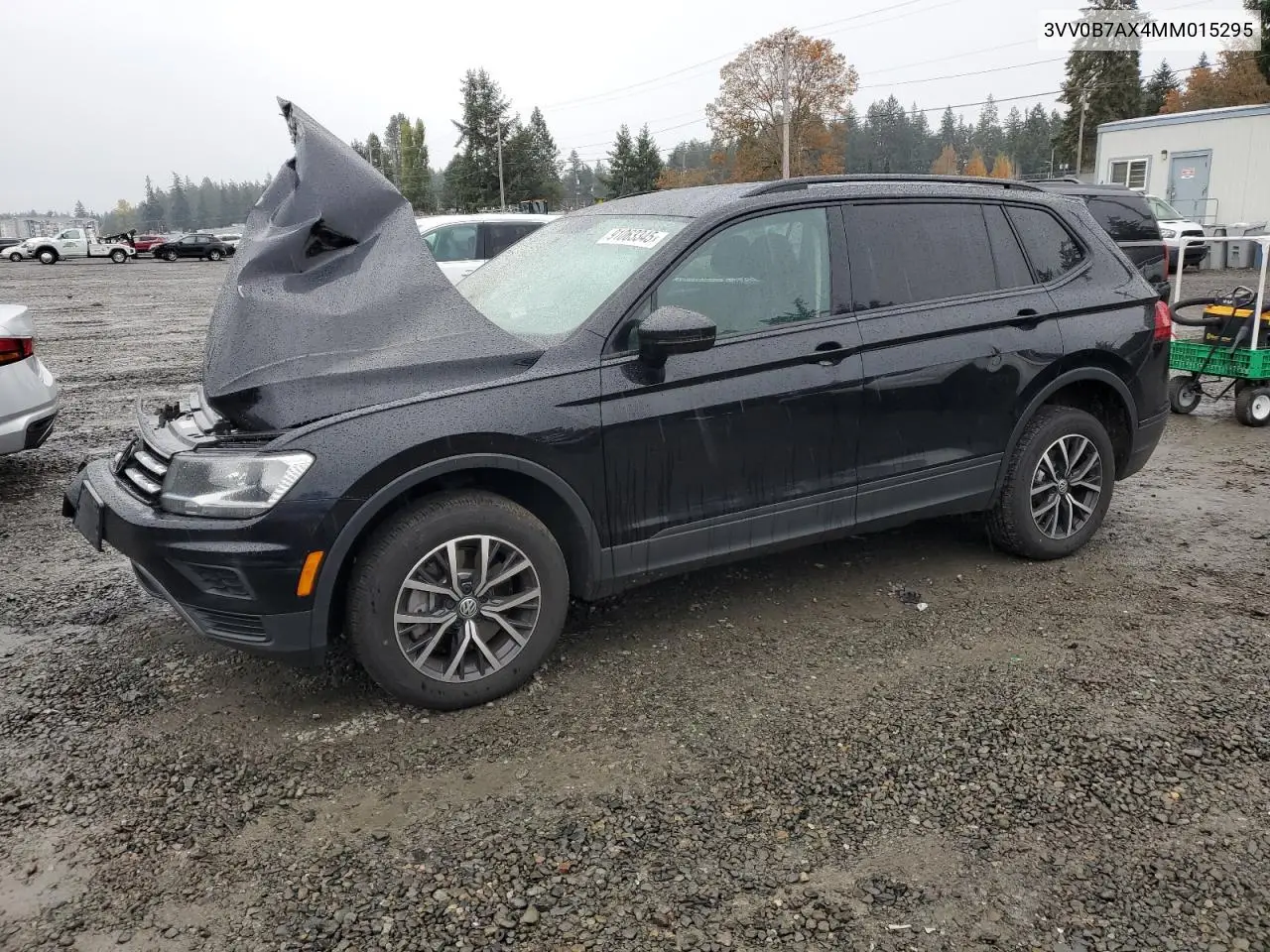 3VV0B7AX4MM015295 2021 Volkswagen Tiguan S