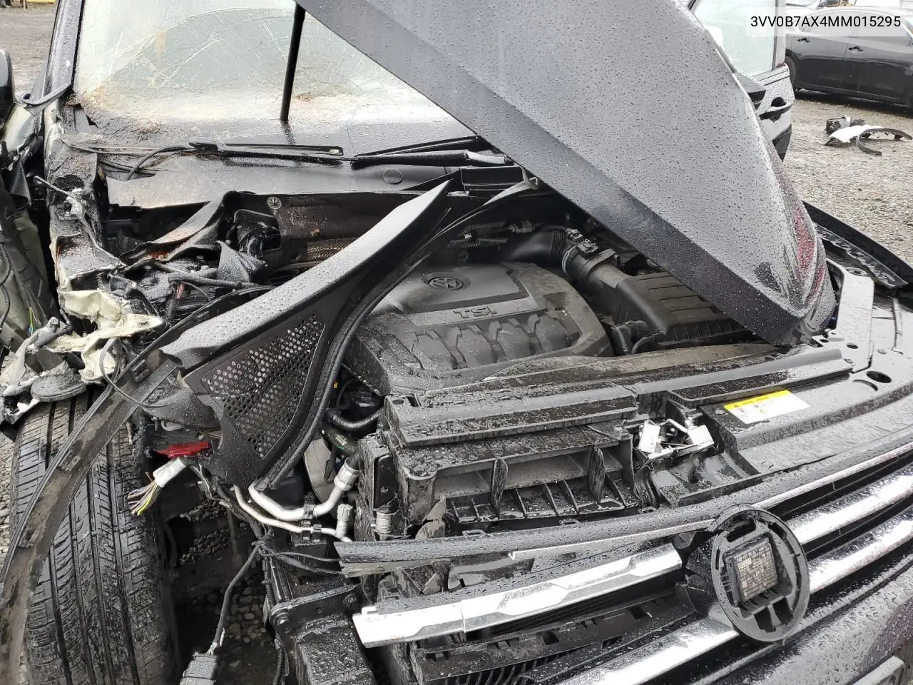 3VV0B7AX4MM015295 2021 Volkswagen Tiguan S