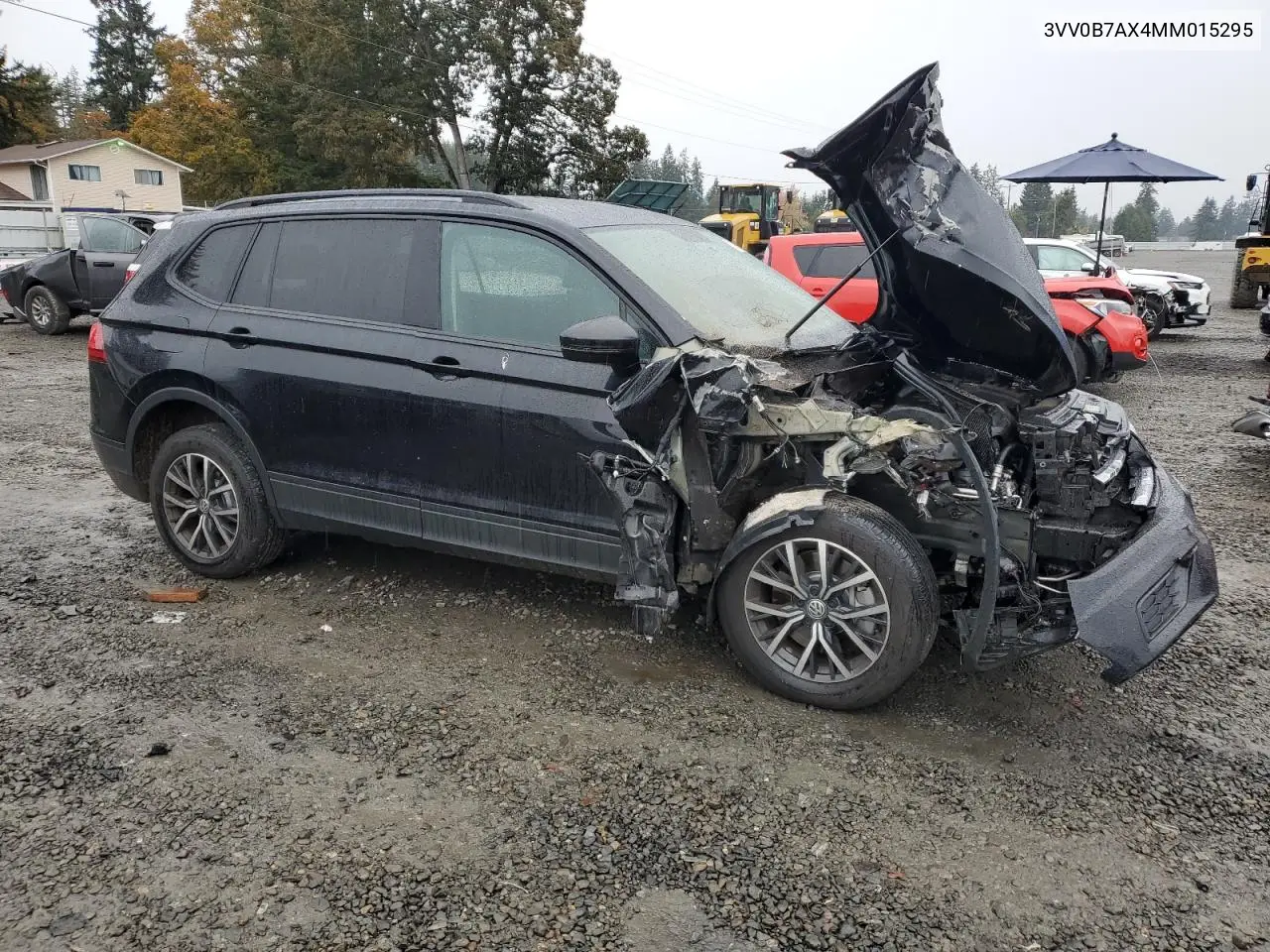 3VV0B7AX4MM015295 2021 Volkswagen Tiguan S