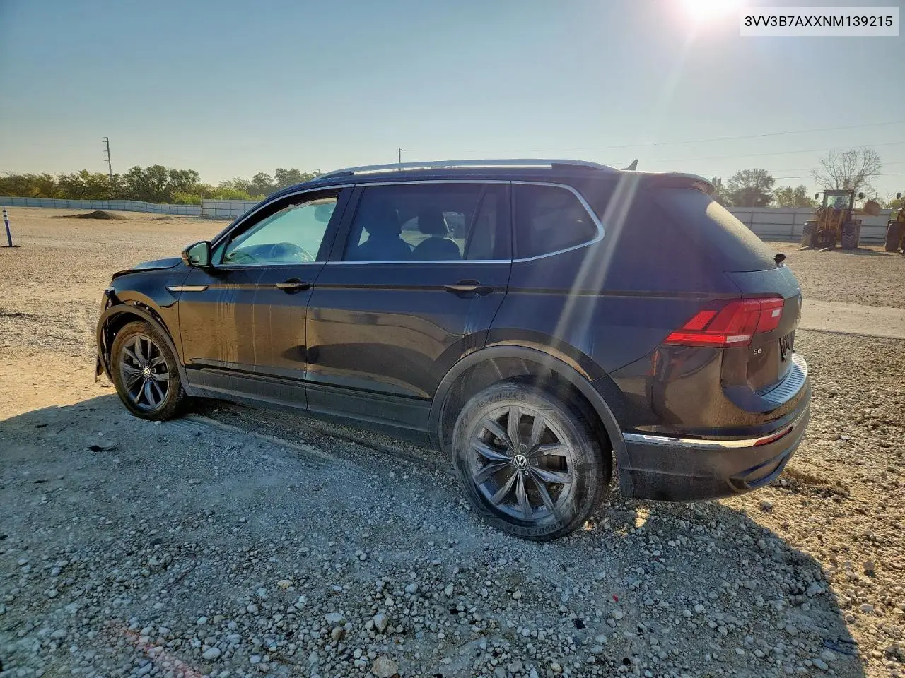 3VV3B7AXXNM139215 2022 Volkswagen Tiguan Se