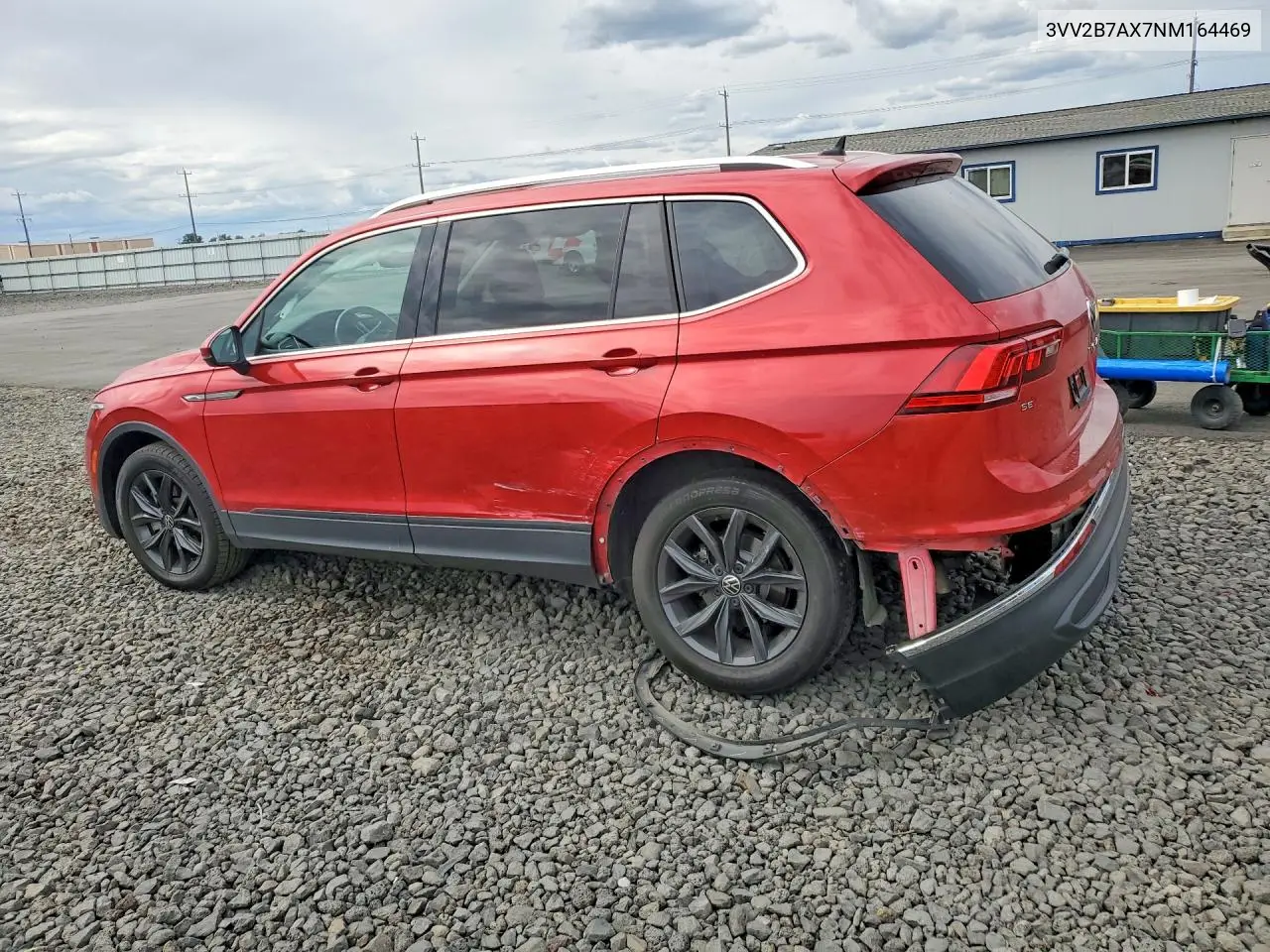 2022 Volkswagen Tiguan Se VIN: 3VV2B7AX7NM164469 Lot: 55471916