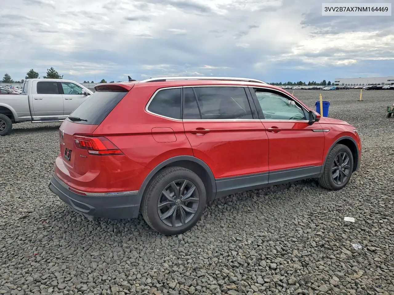 2022 Volkswagen Tiguan Se VIN: 3VV2B7AX7NM164469 Lot: 55471916
