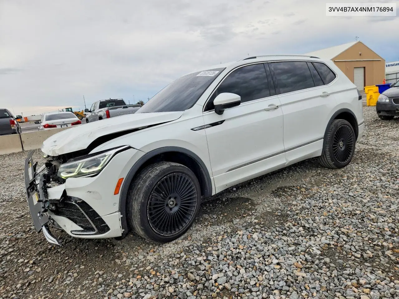 2022 Volkswagen Tiguan Sel R-Line VIN: 3VV4B7AX4NM176894 Lot: 55635126