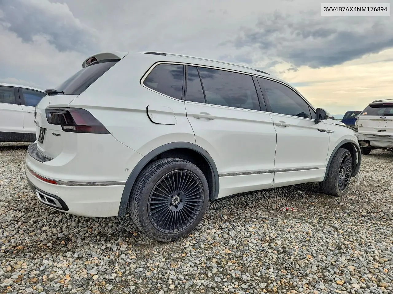 2022 Volkswagen Tiguan Sel R-Line VIN: 3VV4B7AX4NM176894 Lot: 55635126