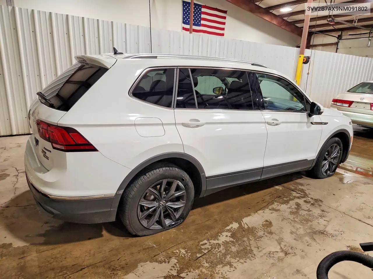 2022 Volkswagen Tiguan Se VIN: 3VV2B7AX9NM091802 Lot: 57494586