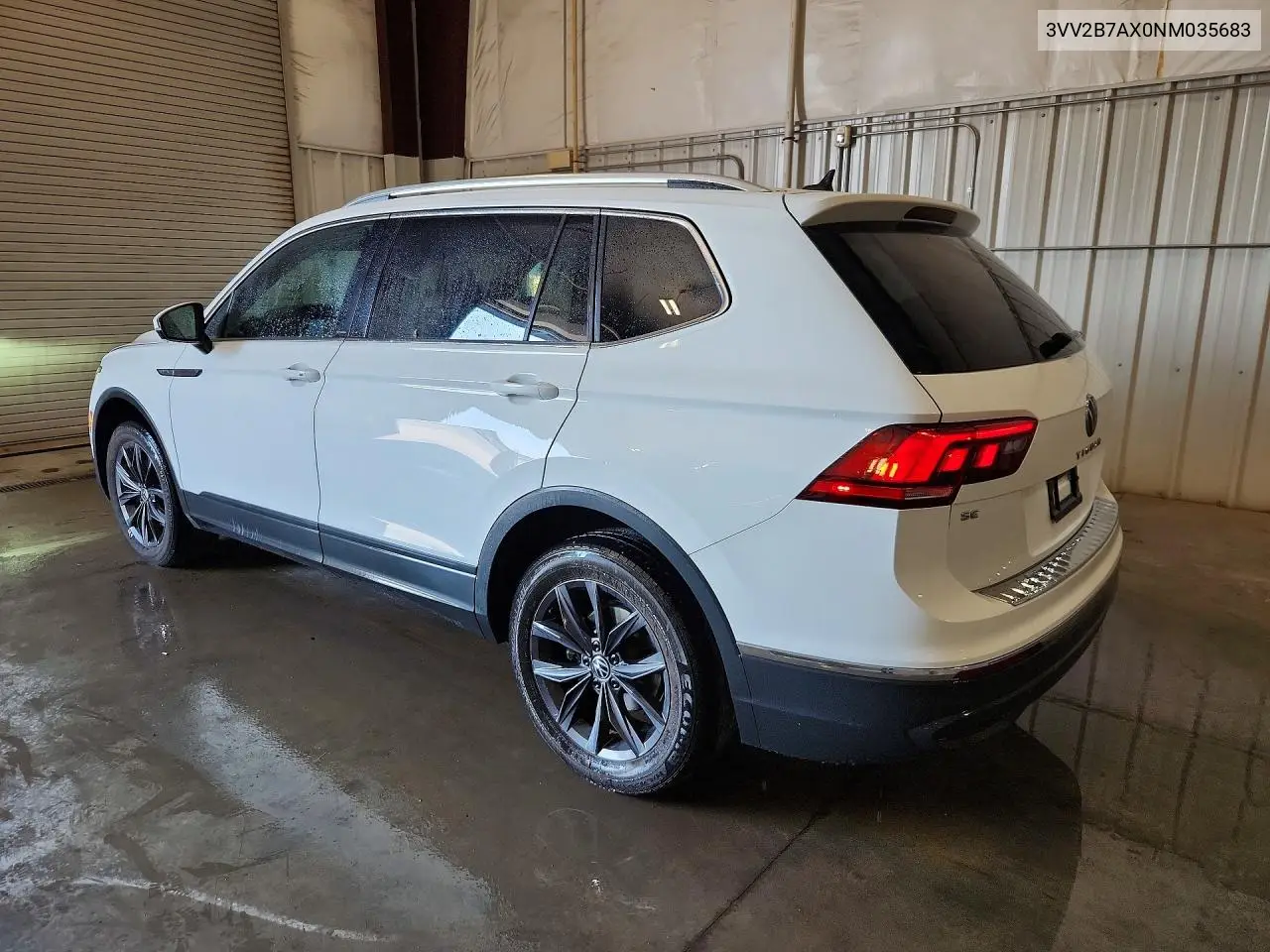 2022 Volkswagen Tiguan Se VIN: 3VV2B7AX0NM035683 Lot: 59122336