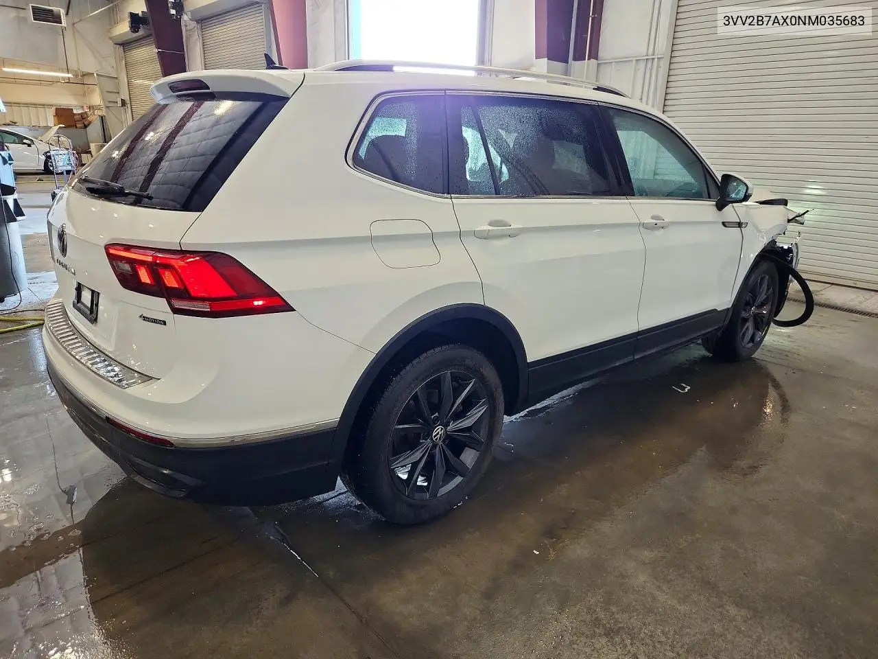 2022 Volkswagen Tiguan Se VIN: 3VV2B7AX0NM035683 Lot: 59122336