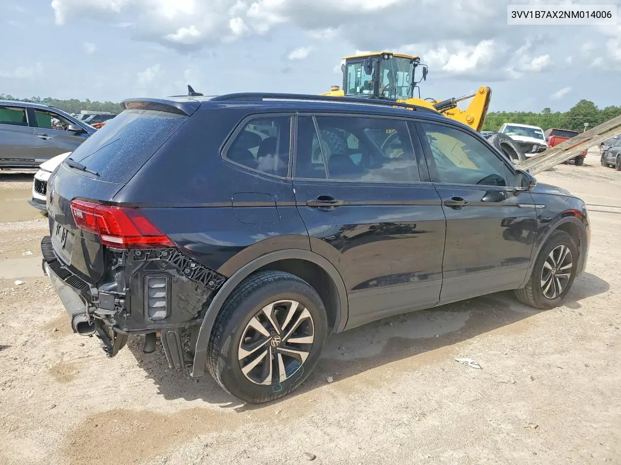 2022 Volkswagen Tiguan S VIN: 3VV1B7AX2NM014006 Lot: 60860646