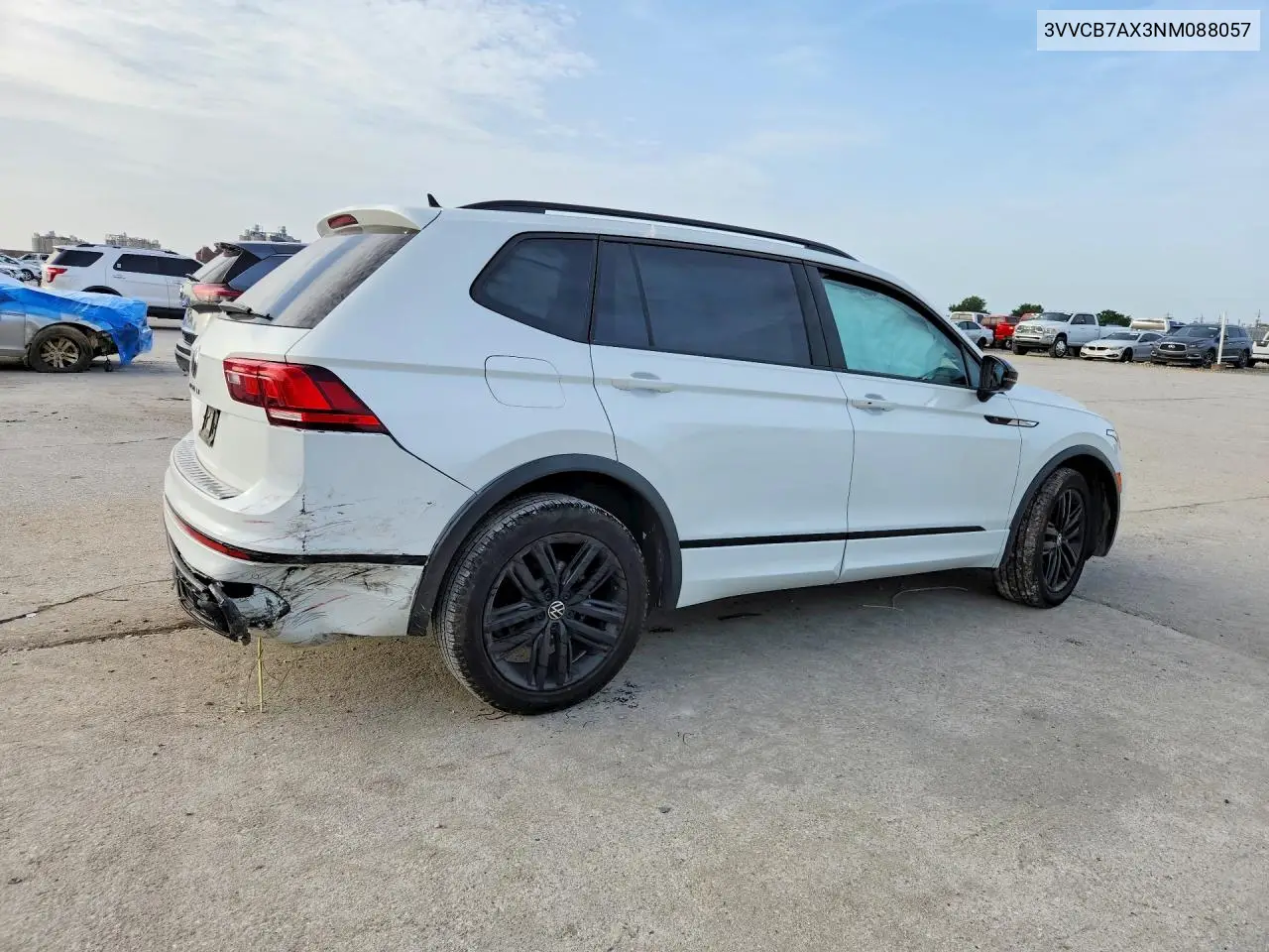 2022 Volkswagen Tiguan Se R-Line Black VIN: 3VVCB7AX3NM088057 Lot: 61352616
