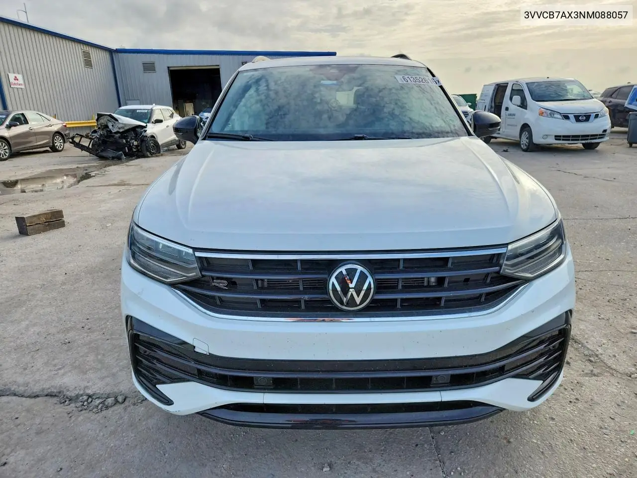 2022 Volkswagen Tiguan Se R-Line Black VIN: 3VVCB7AX3NM088057 Lot: 61352616