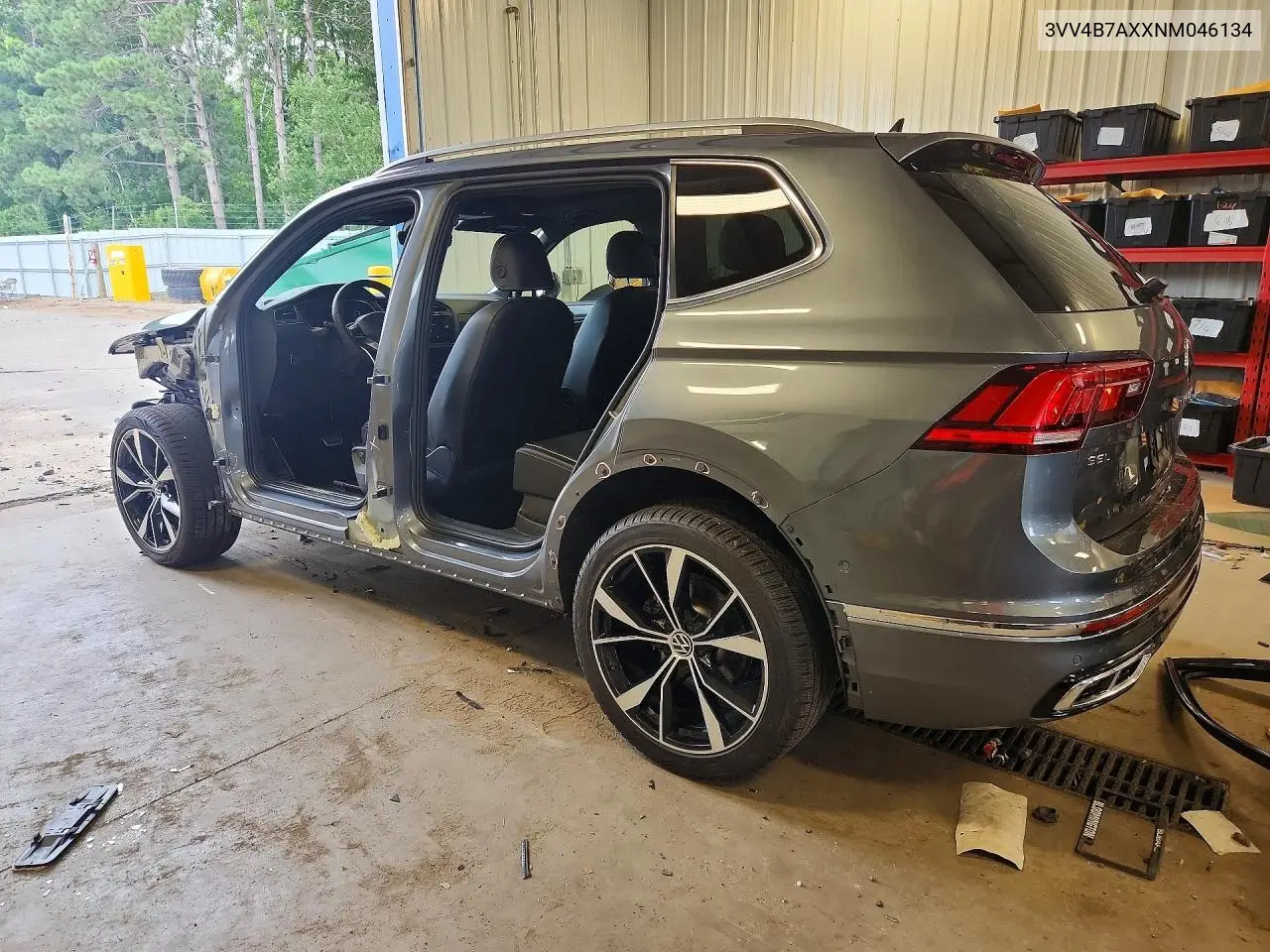 2022 Volkswagen Tiguan Sel R-Line VIN: 3VV4B7AXXNM046134 Lot: 61415006