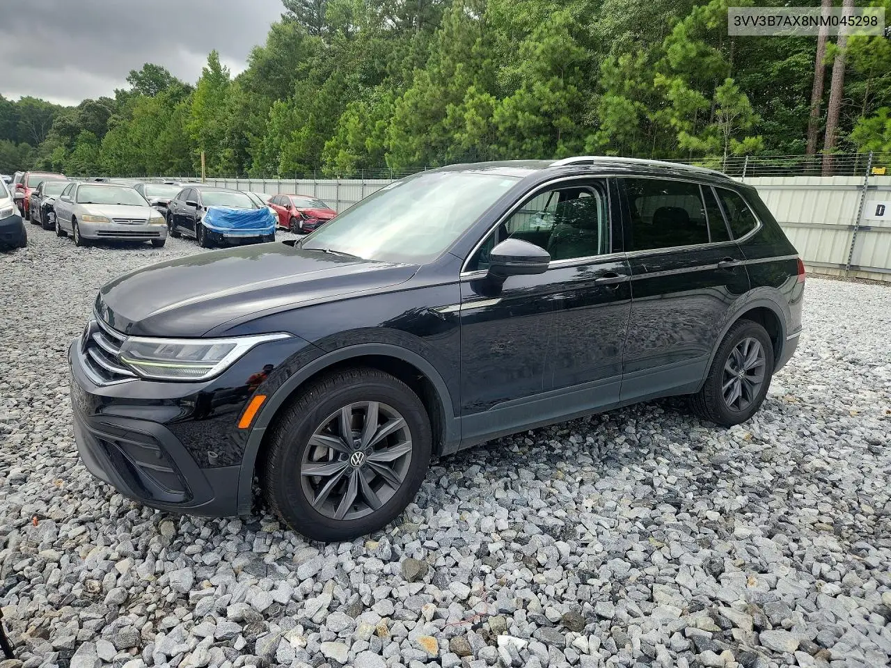 2022 Volkswagen Tiguan Se VIN: 3VV3B7AX8NM045298 Lot: 61911426