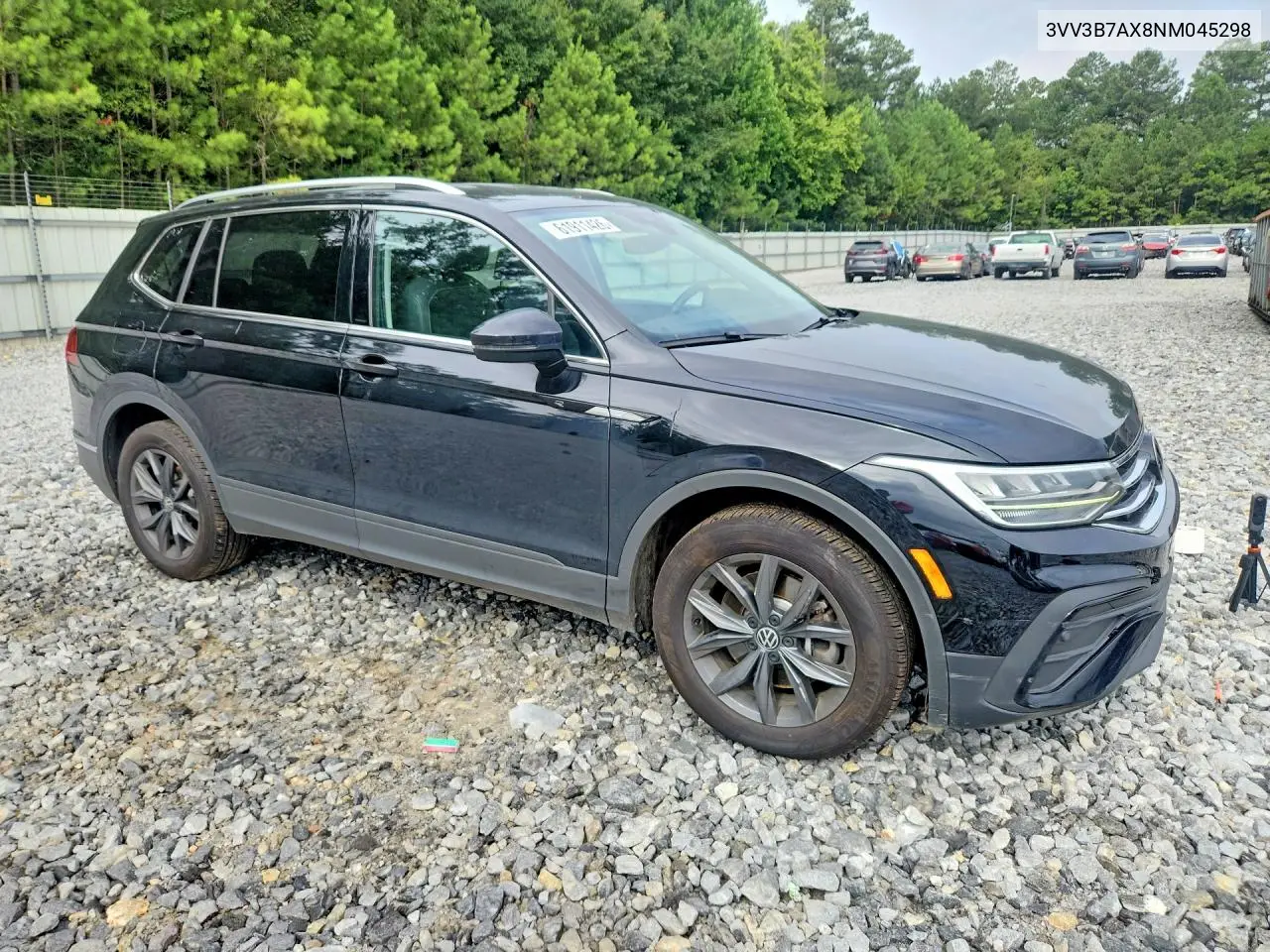 2022 Volkswagen Tiguan Se VIN: 3VV3B7AX8NM045298 Lot: 61911426