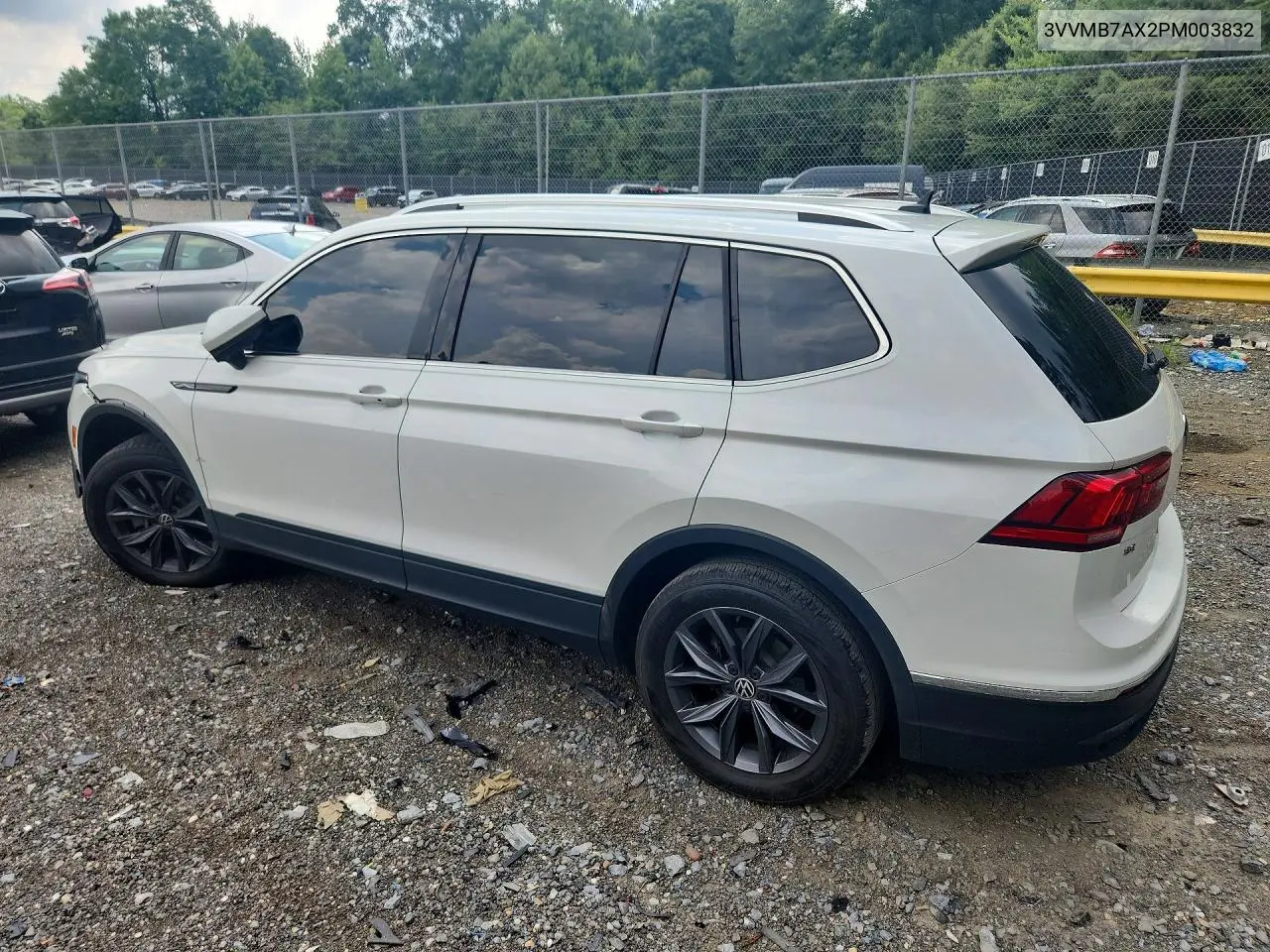2023 Volkswagen Tiguan Se VIN: 3VVMB7AX2PM003832 Lot: 59385146