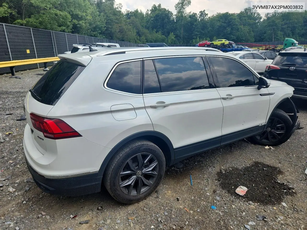 2023 Volkswagen Tiguan Se VIN: 3VVMB7AX2PM003832 Lot: 59385146