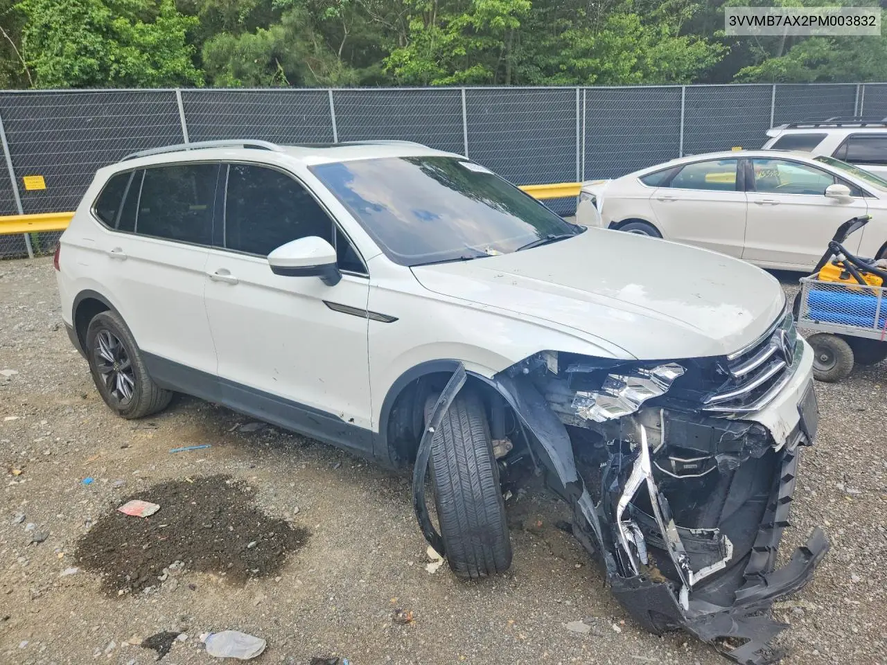 2023 Volkswagen Tiguan Se VIN: 3VVMB7AX2PM003832 Lot: 59385146