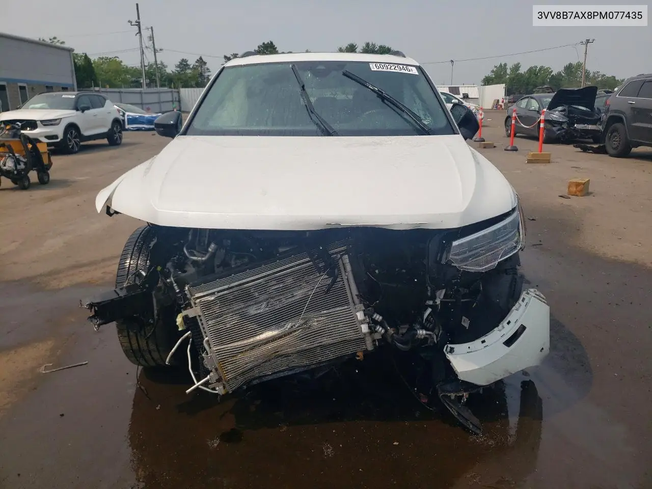 2023 Volkswagen Tiguan Se R-Line Black VIN: 3VV8B7AX8PM077435 Lot: 60922946