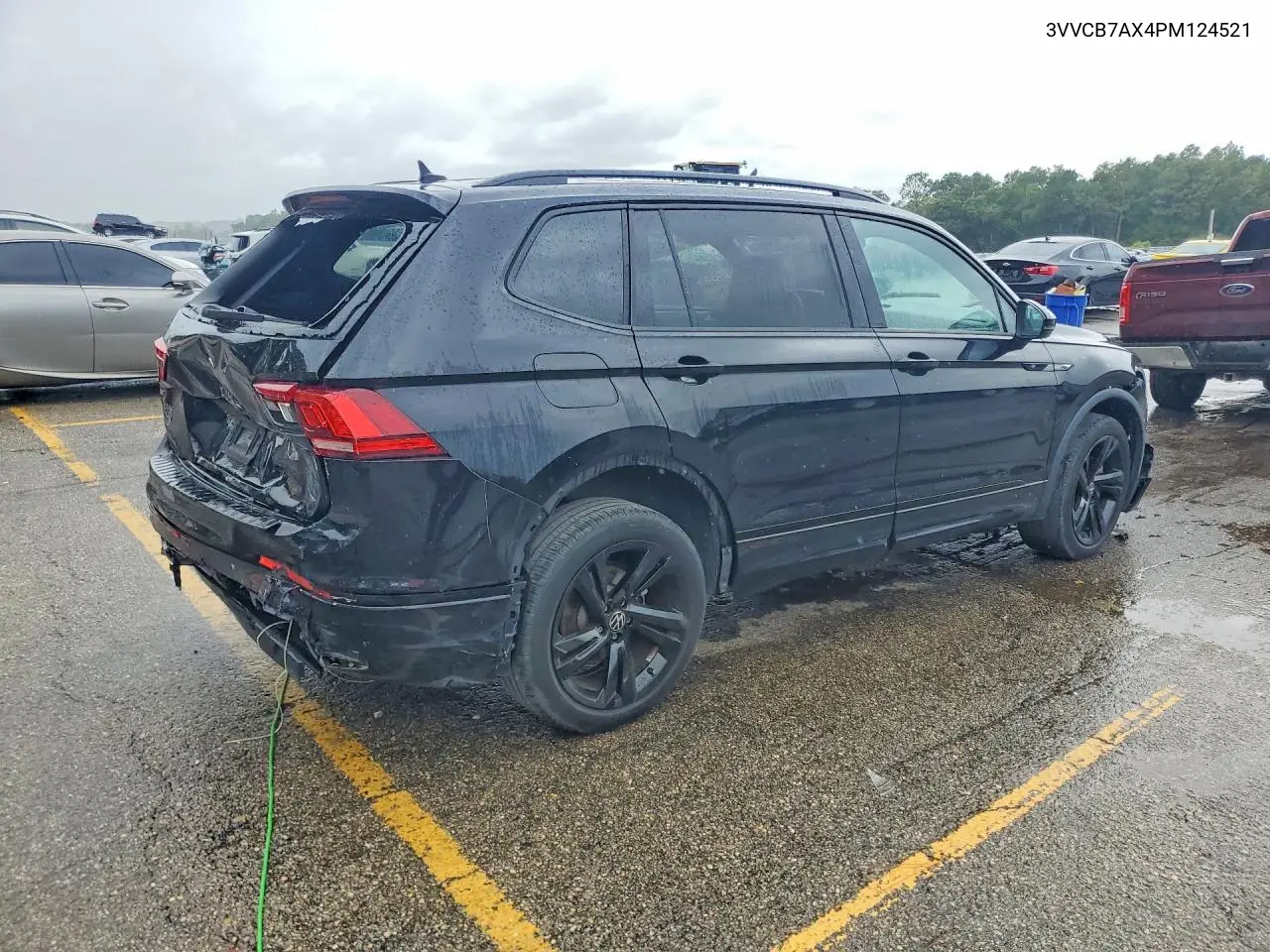 2023 Volkswagen Tiguan Se R-Line Black VIN: 3VVCB7AX4PM124521 Lot: 61380326