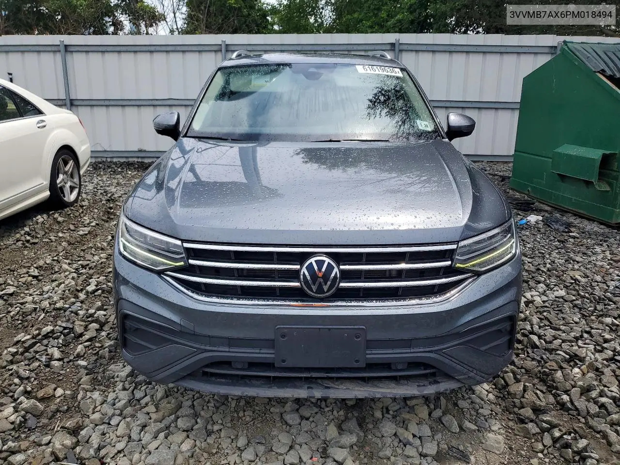 2023 Volkswagen Tiguan Se VIN: 3VVMB7AX6PM018494 Lot: 61619636