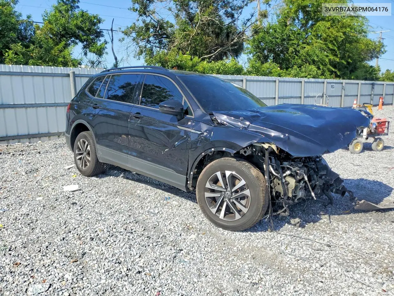 2023 Volkswagen Tiguan S VIN: 3VVRB7AX5PM064176 Lot: 61663456