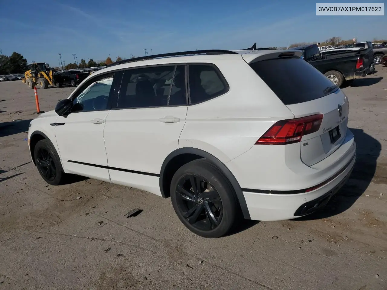 3VVCB7AX1PM017622 2023 Volkswagen Tiguan Se R-Line Black