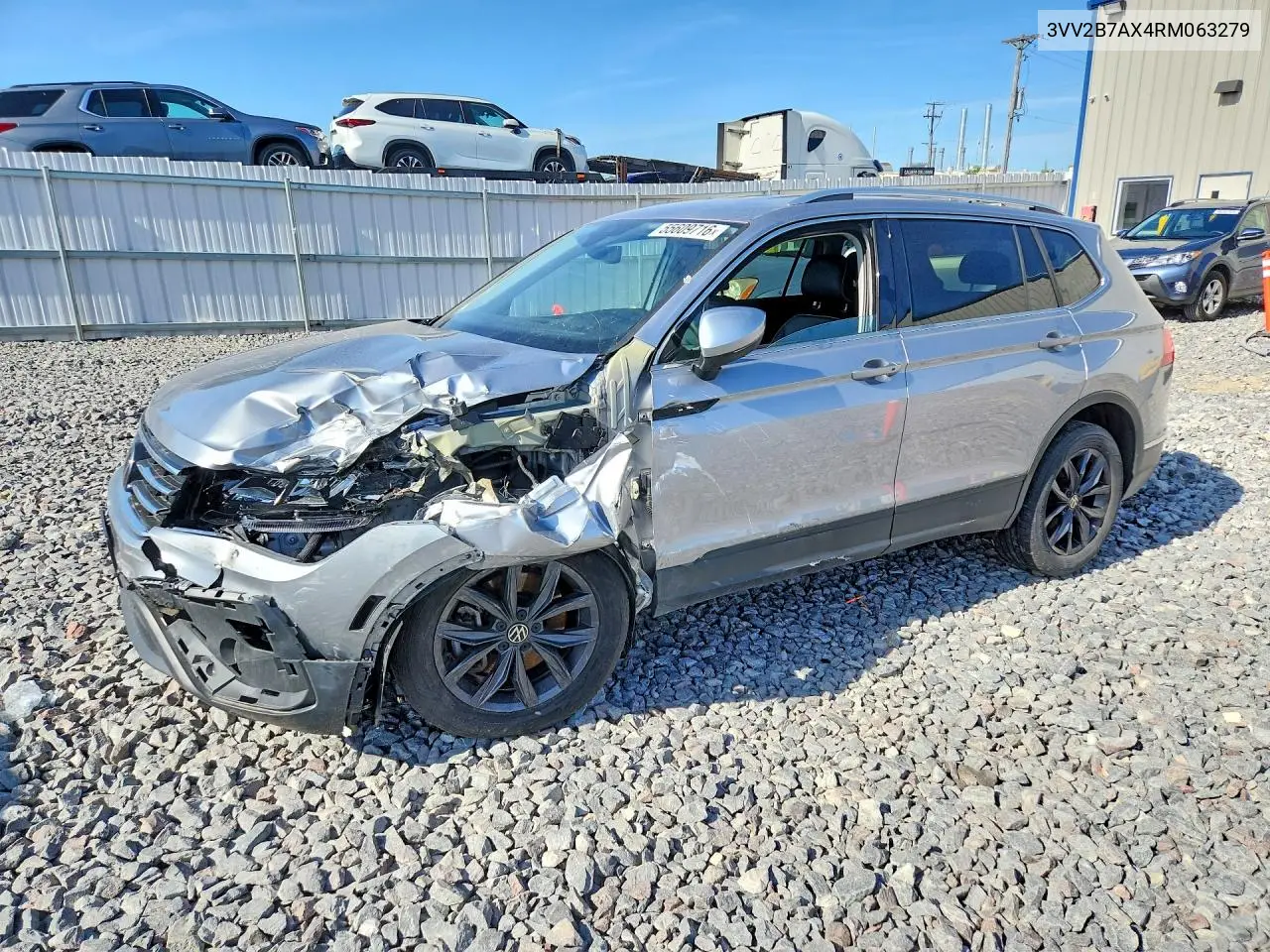 2024 Volkswagen Tiguan Se VIN: 3VV2B7AX4RM063279 Lot: 55609716