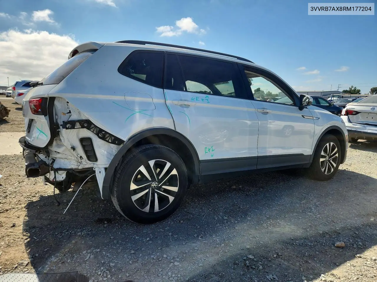 2024 Volkswagen Tiguan S VIN: 3VVRB7AX8RM177204 Lot: 58075956