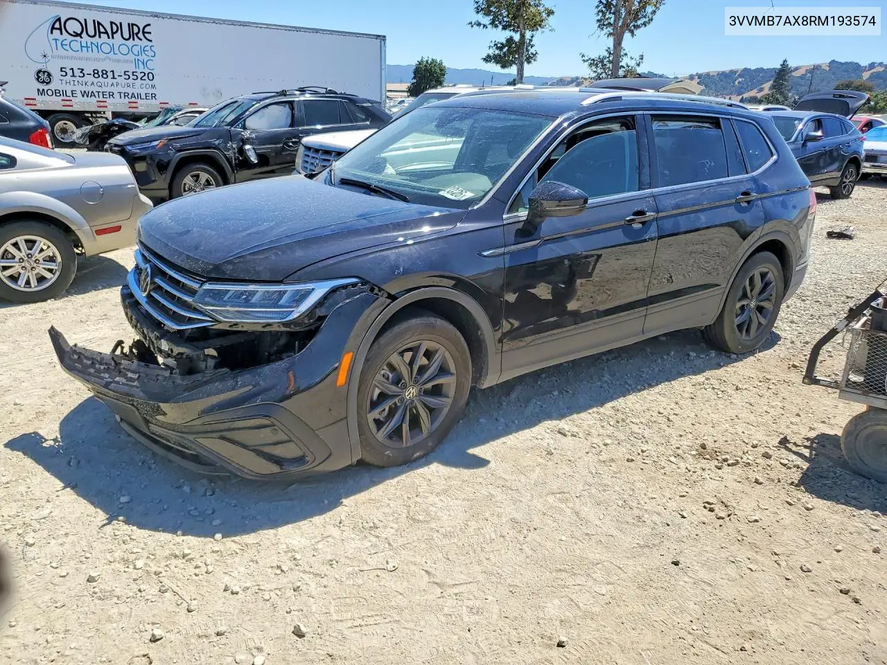 2024 Volkswagen Tiguan Se VIN: 3VVMB7AX8RM193574 Lot: 59732026