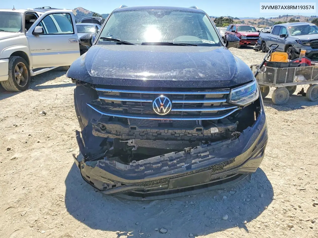 2024 Volkswagen Tiguan Se VIN: 3VVMB7AX8RM193574 Lot: 59732026