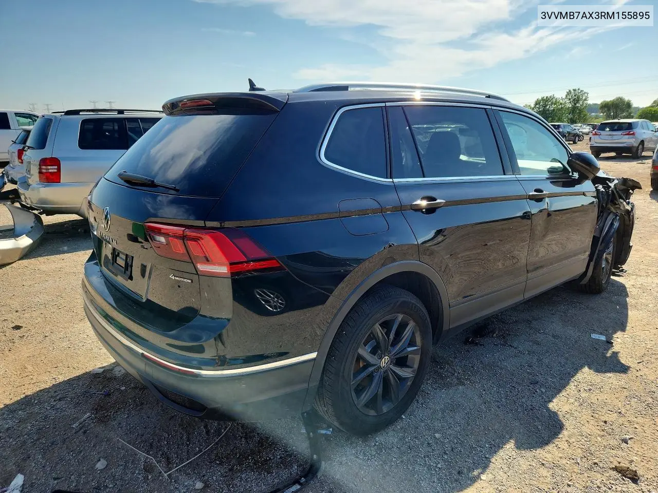 2024 Volkswagen Tiguan Se VIN: 3VVMB7AX3RM155895 Lot: 59780696