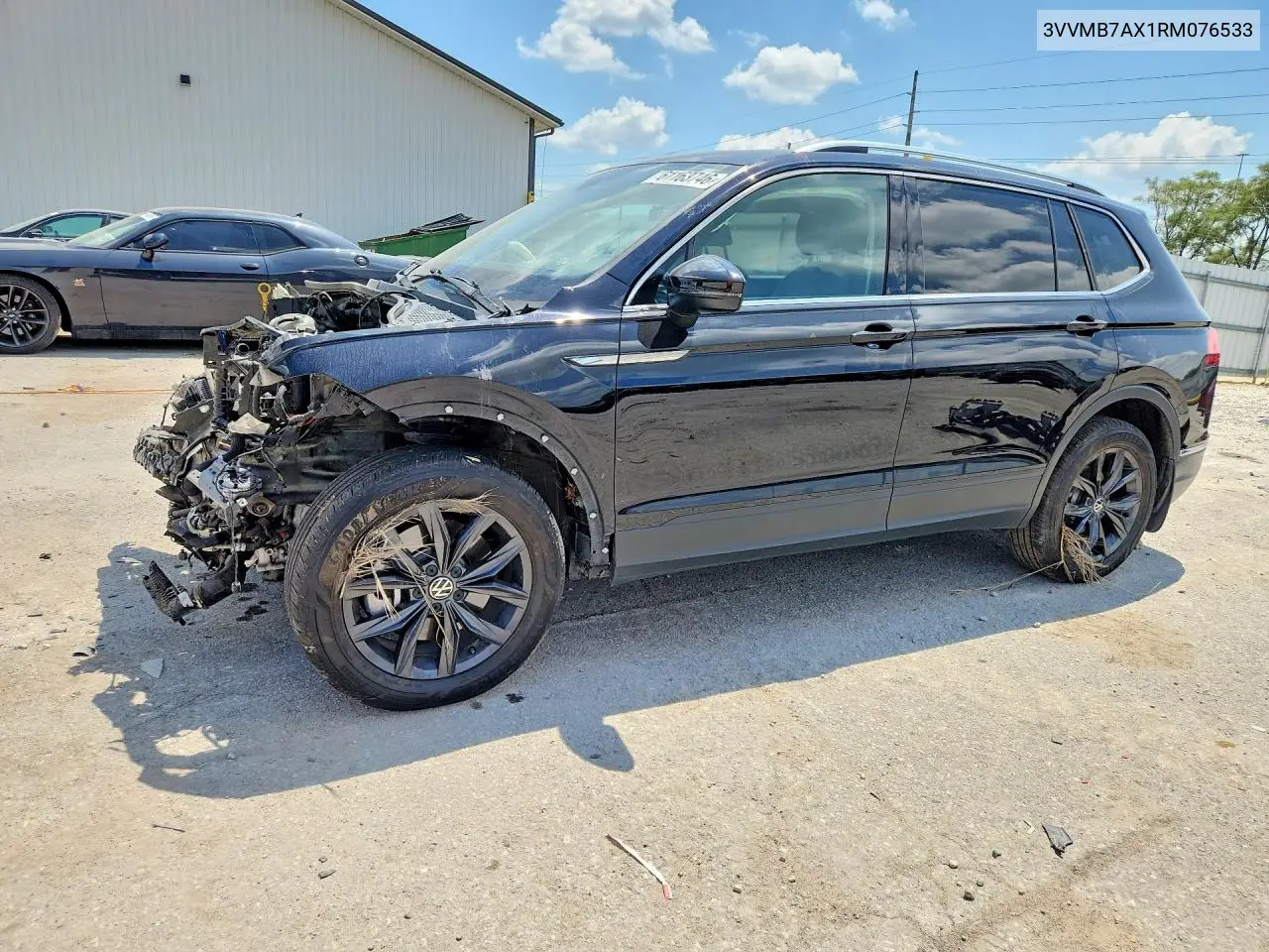 2024 Volkswagen Tiguan Se VIN: 3VVMB7AX1RM076533 Lot: 61163746