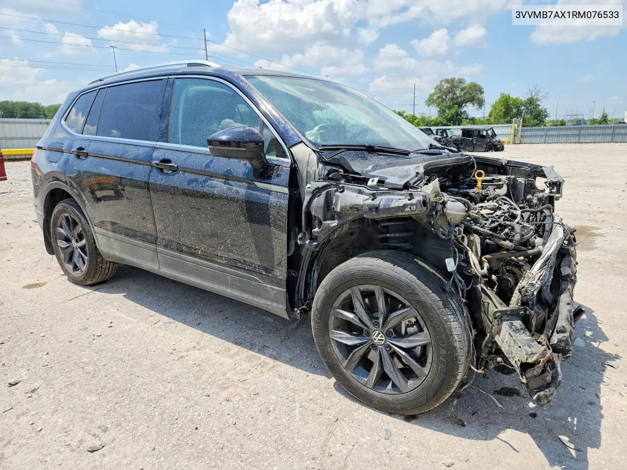 2024 Volkswagen Tiguan Se VIN: 3VVMB7AX1RM076533 Lot: 61163746