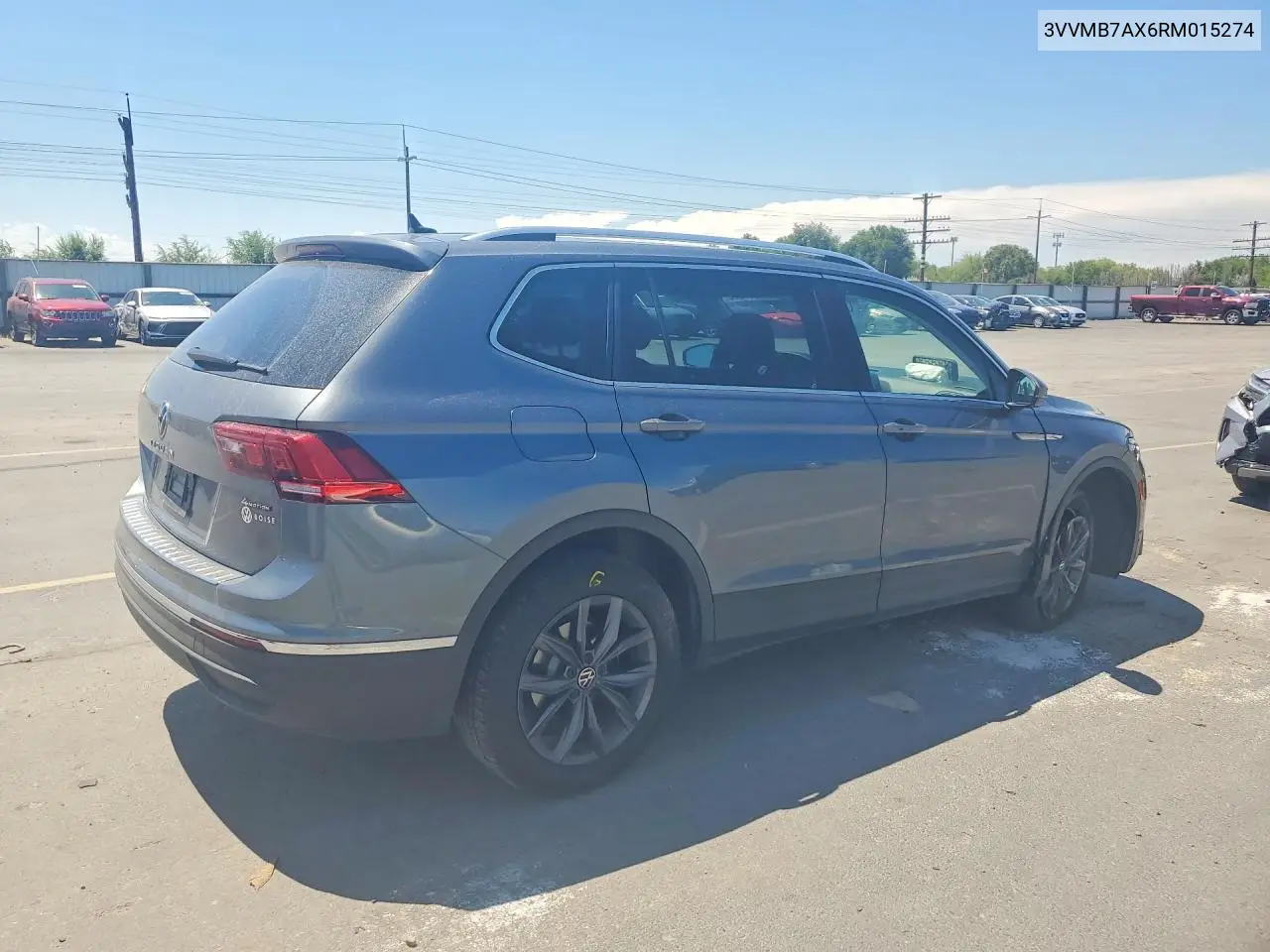 2024 Volkswagen Tiguan Se VIN: 3VVMB7AX6RM015274 Lot: 61368586