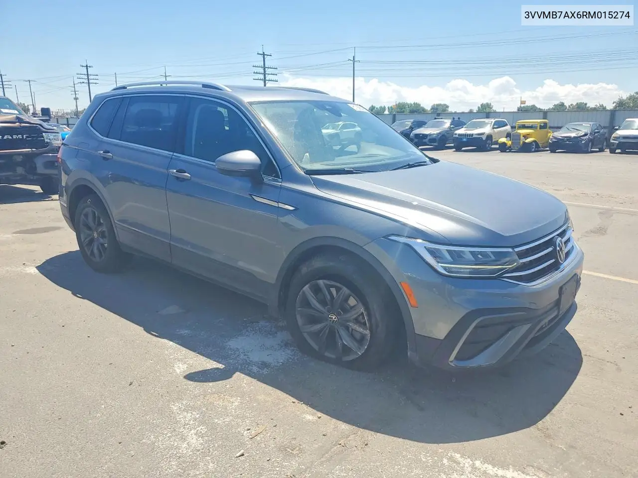 2024 Volkswagen Tiguan Se VIN: 3VVMB7AX6RM015274 Lot: 61368586
