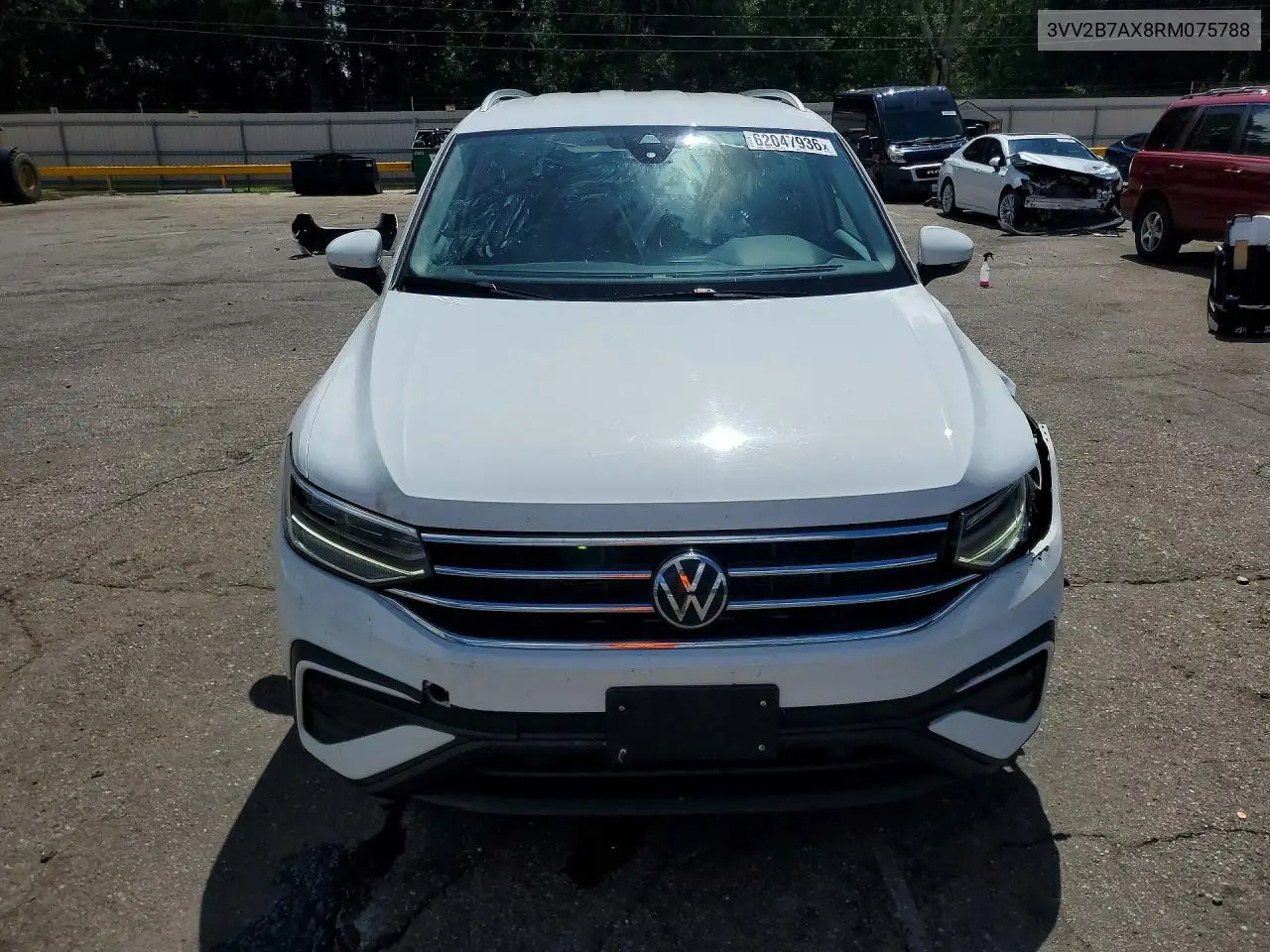 2024 Volkswagen Tiguan Se VIN: 3VV2B7AX8RM075788 Lot: 62047936
