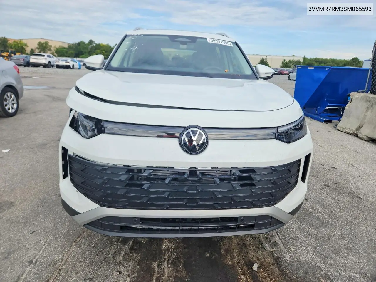 2025 Volkswagen Tiguan Se VIN: 3VVMR7RM3SM065593 Lot: 59831606