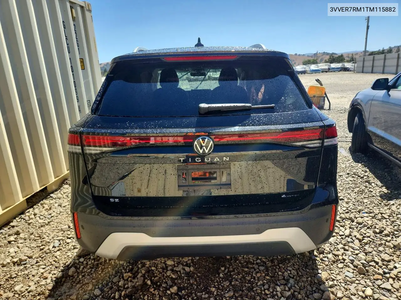 2026 Volkswagen Tiguan Se VIN: 3VVER7RM1TM115882 Lot: 61558536