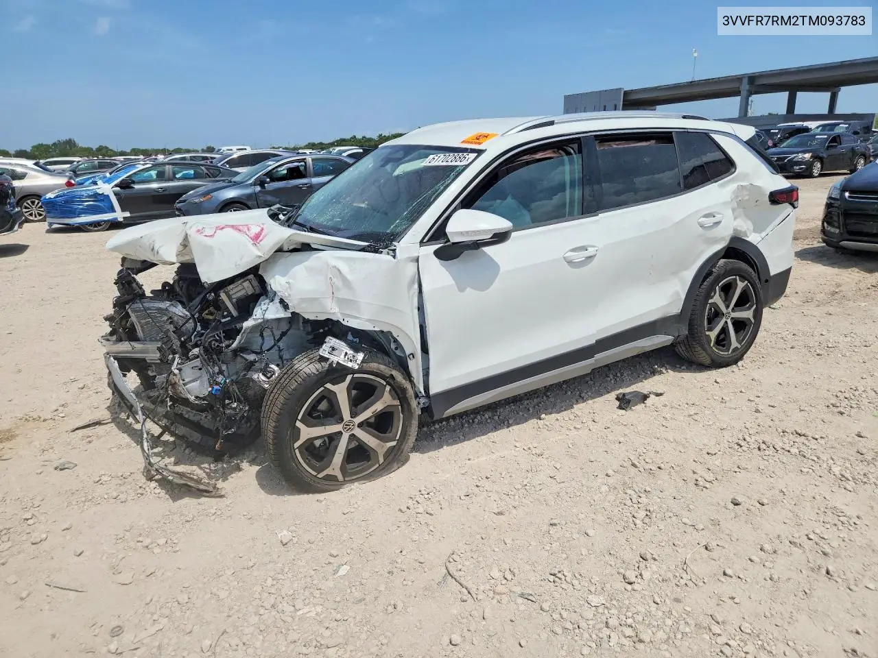 2026 Volkswagen Tiguan Se VIN: 3VVFR7RM2TM093783 Lot: 61702886