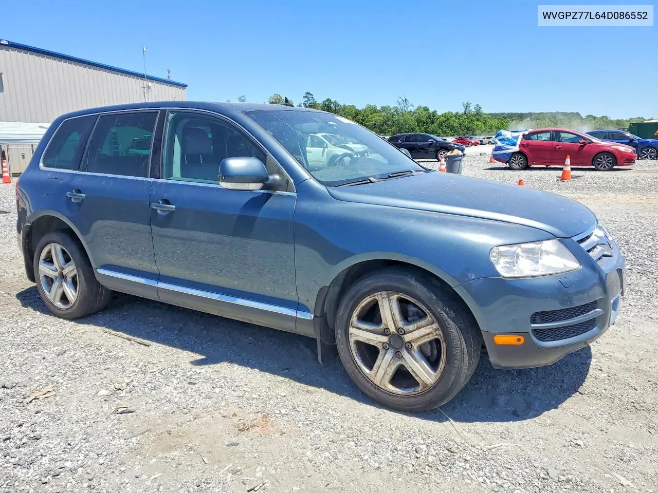 2004 Volkswagen Touareg Tdi 5.0 VIN: WVGPZ77L64D086552 Lot: 53689326