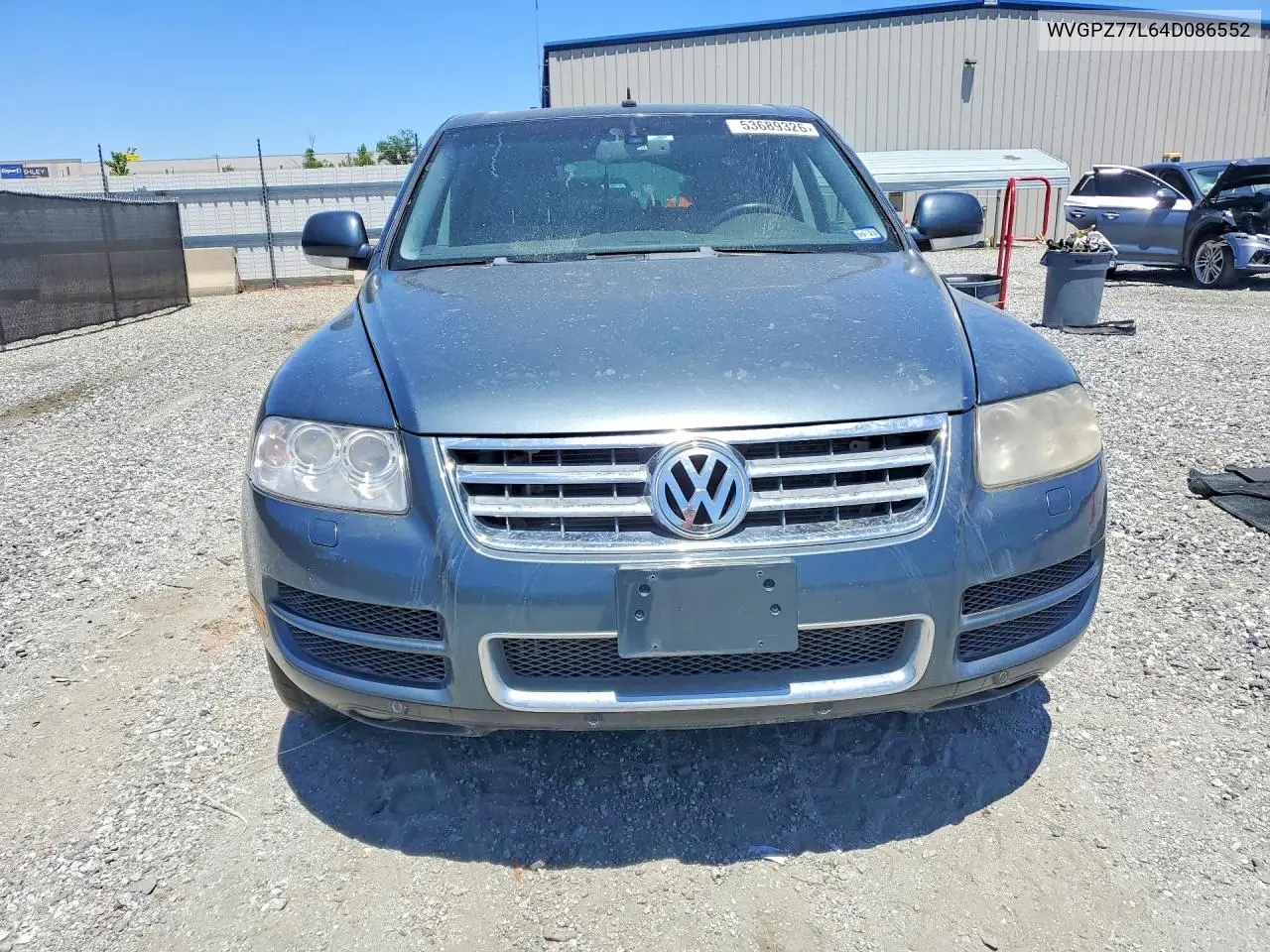 2004 Volkswagen Touareg Tdi 5.0 VIN: WVGPZ77L64D086552 Lot: 53689326