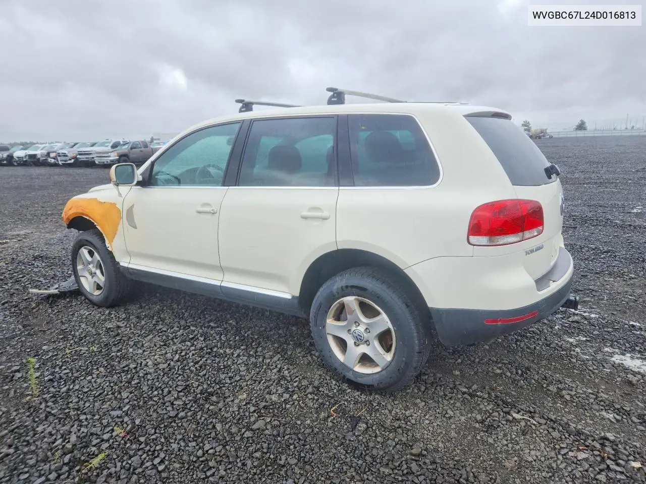 2004 Volkswagen Touareg 3.2 VIN: WVGBC67L24D016813 Lot: 56186426
